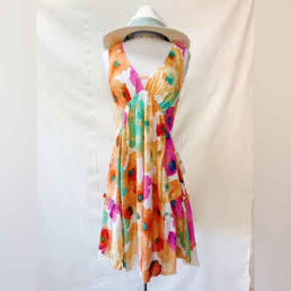 Millibon Dresses & Skirts - Millibon Multicolor Floral Mini Dress